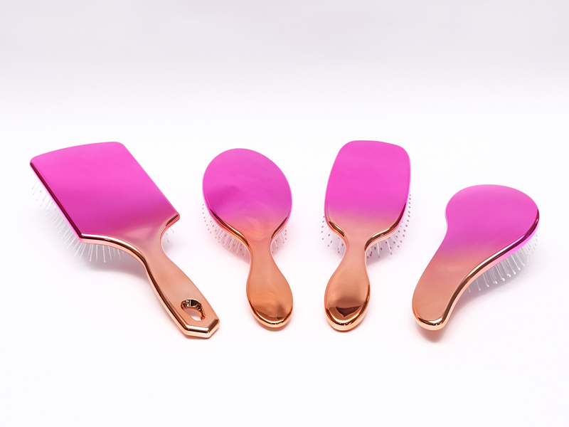 Detangling Gradient Color Paddle Hair Brush