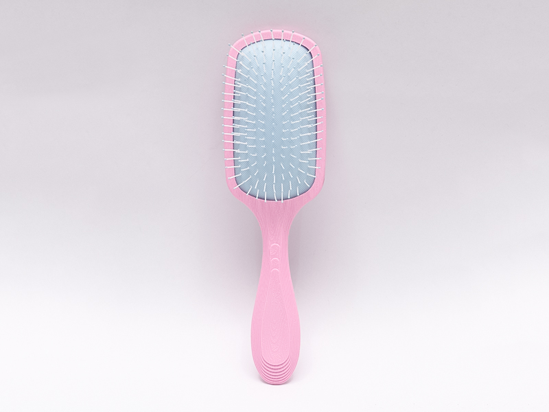 Eco-friendly na Plastic Material Detangling Brush