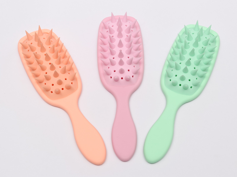 Silicone Head Massage Detangling Brush