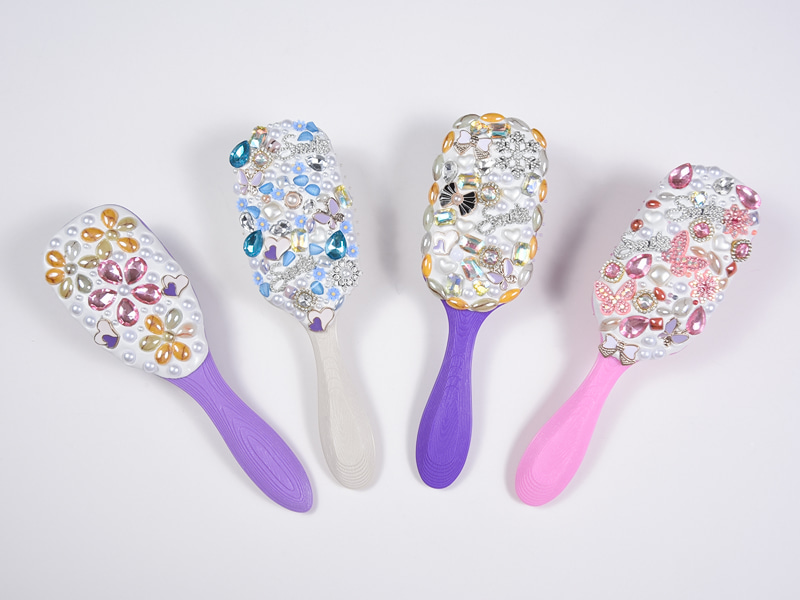 Alahas Bling Oval Detangling Hair Brush