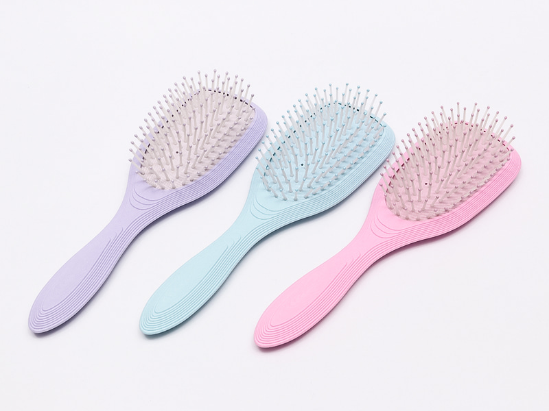 Eco-friendly na Fiber Wheat Straw Detangling Hair Brush
