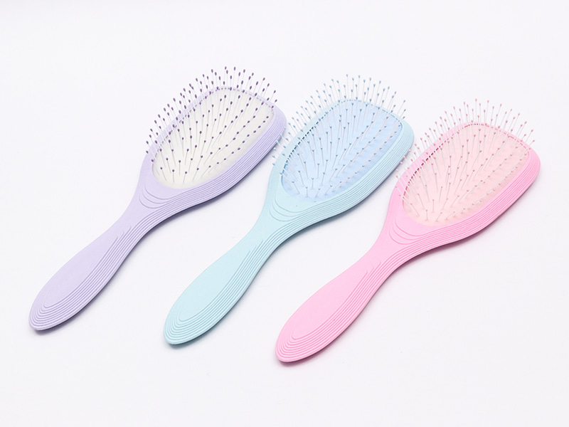 Eco-friendly na Fiber Wheat Straw Detangling Hair Brush