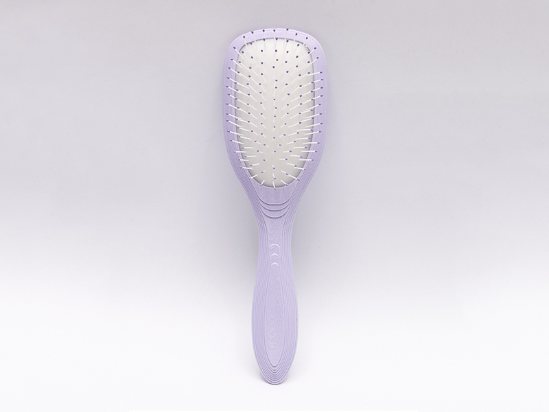 Eco-friendly na Fiber Wheat Straw Detangling Hair Brush