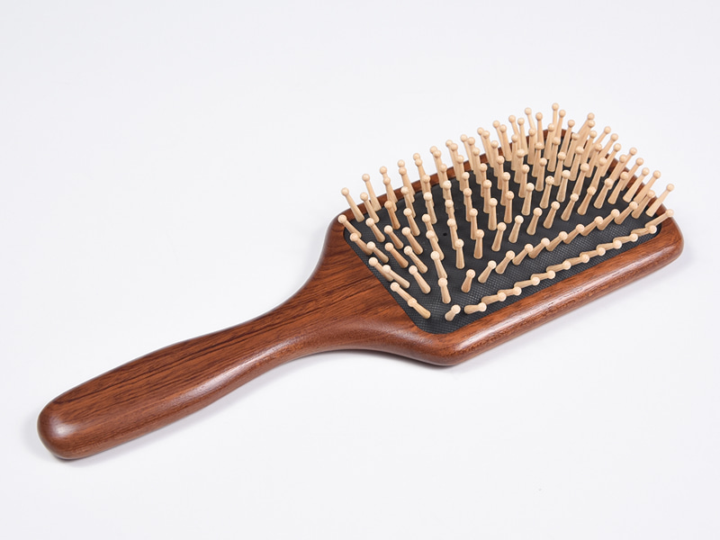 Eco-friendly Bamboo Paddle Cushion Hair Brush