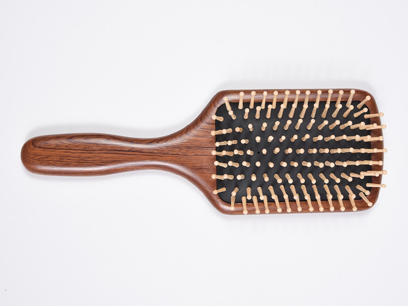 Eco-friendly Bamboo Paddle Cushion Hair Brush