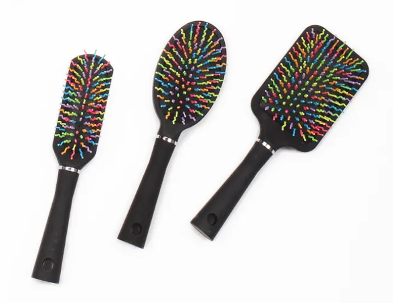 Iba't ibang Fancy Plastic Hair Brush Set