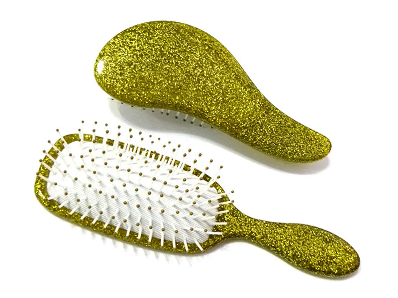 Nakaka-detangling Glitter Cushion Hair Brush