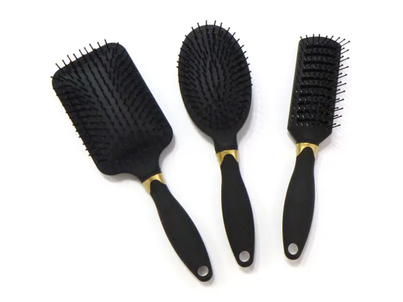 Nagde-detangling Rubber Coating Hair Brush