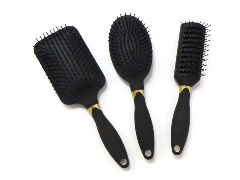 Makinis na Pang-aasar Nakaka-detangling Ladies Hair Brush