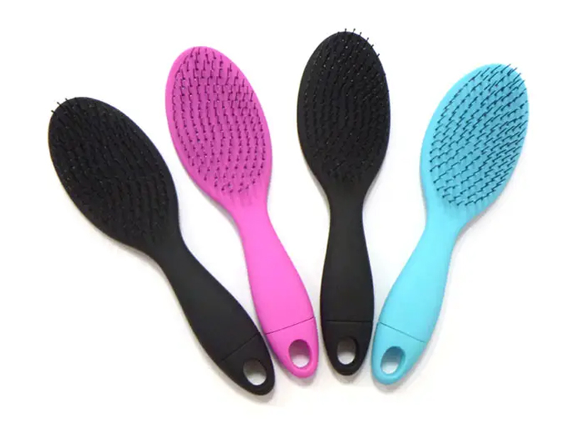 Human Anti Static Detangling Hair Brush