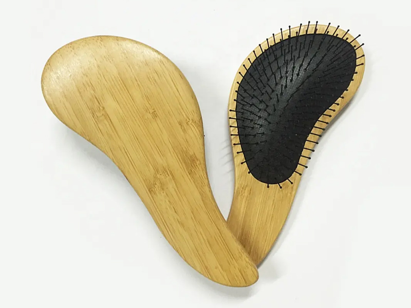 Bamboo Detangling Cushion Hair Brush