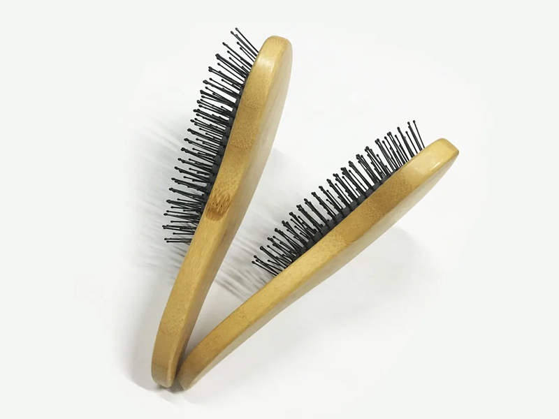 Bamboo Detangling Cushion Hair Brush