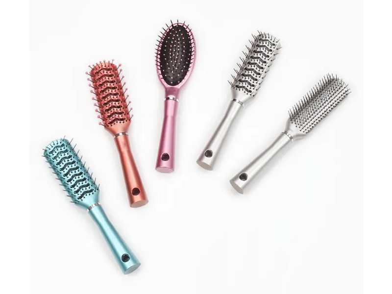 Iba't ibang Fancy Plastic Hair Brush Set