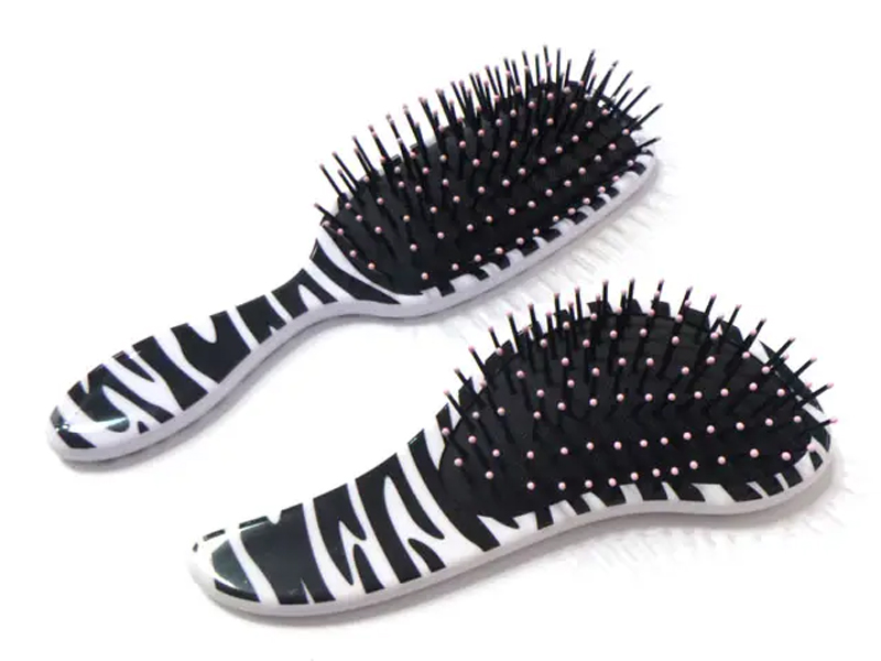 Detangling Paddle Deman Plastic Hair Brush