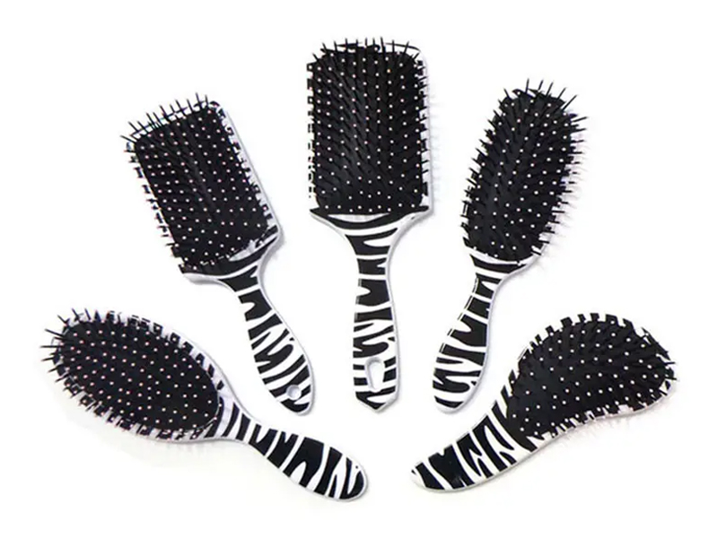 Detangling Paddle Deman Plastic Hair Brush