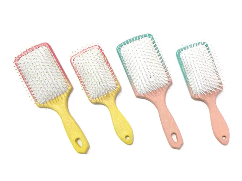 Straightener Plastic Bristle Hair Brush