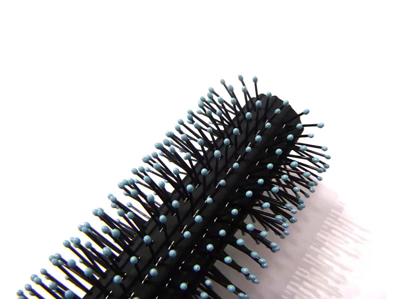 Plastic Handle Detangle Hard Bristle Scalp Massager Comb Set