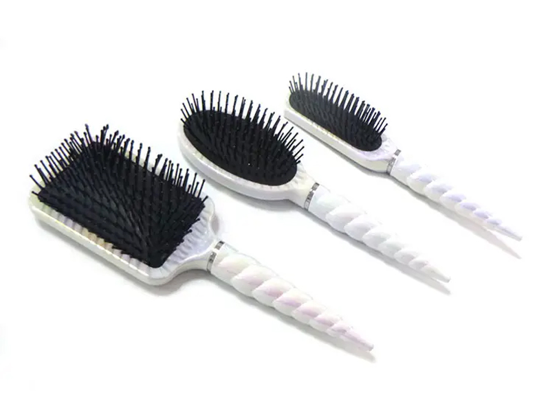Natural Massage Detangling Carbon Heat Resistant Hair Brush
