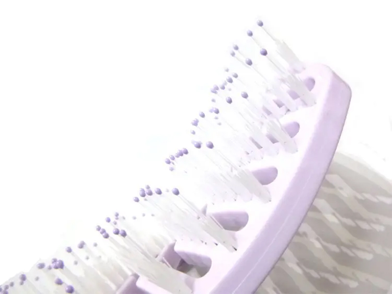 Plastic Natural Vented Paddle Hair Brush