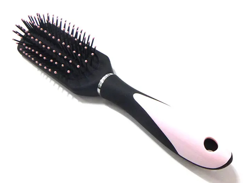Girls Paddle Plastic Making Machine Hair Brush Set