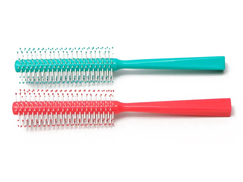 Kids Detangling Color Pink Wig Round Octopus Brushes