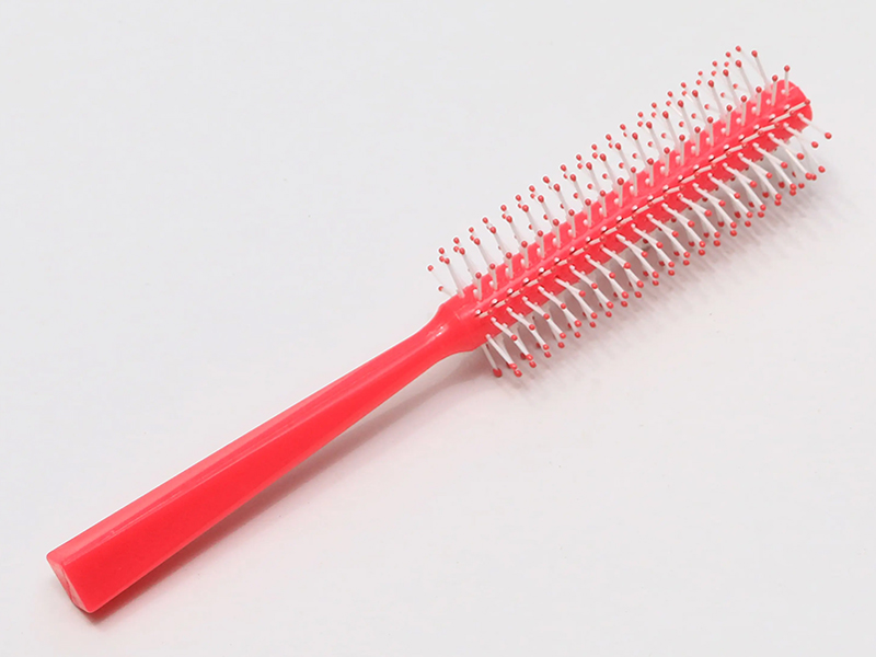 Kids Detangling Color Pink Wig Round Octopus Brushes