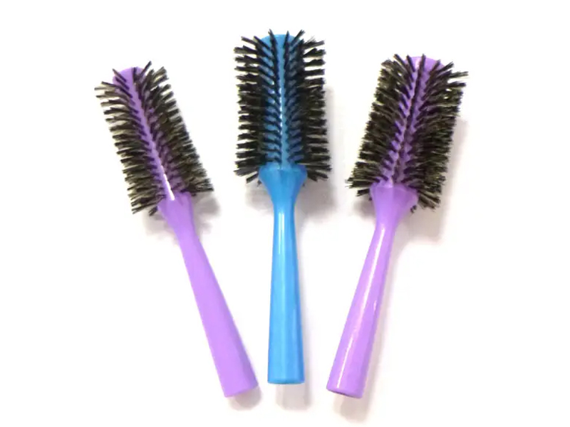 Dryer Curl Plastic Handle Lg Hair Brush