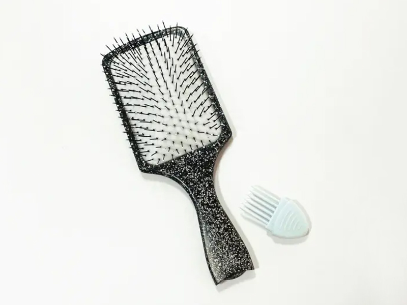 Easy Cleaning Paddle Hair Brush