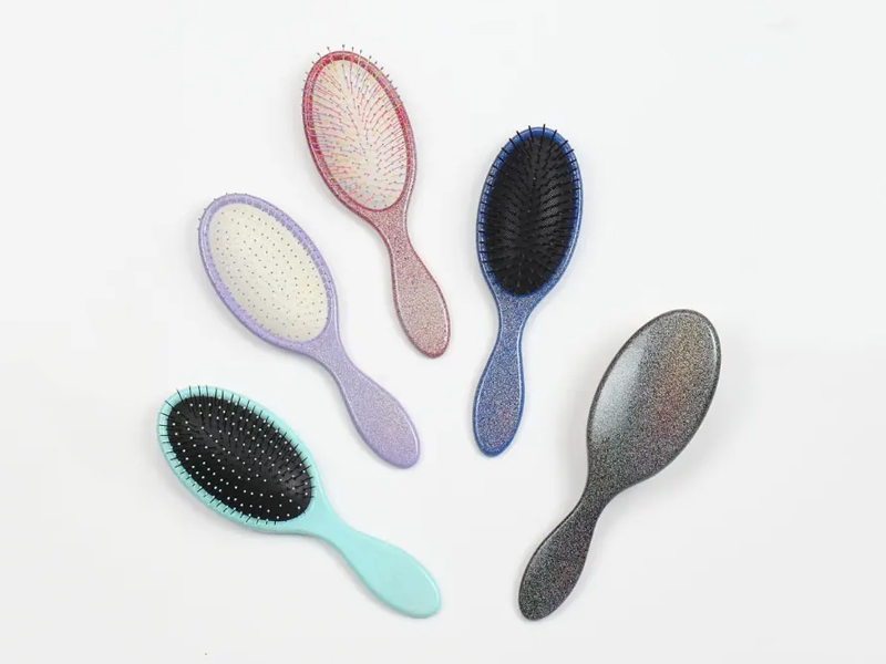 Bristle Plastic Detangling Cushion Hair Brush