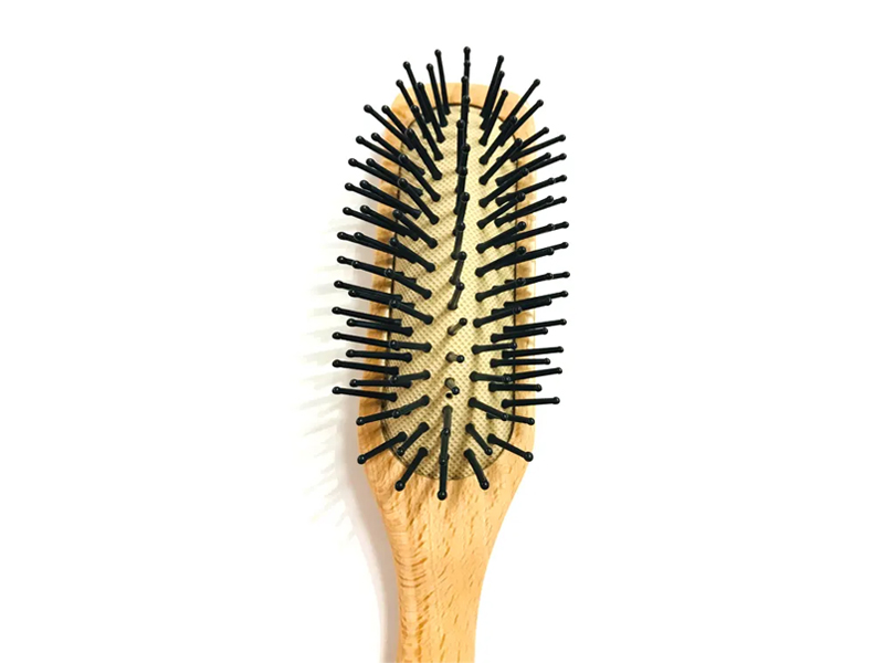 Natural Wooden Cushion Hair Brush