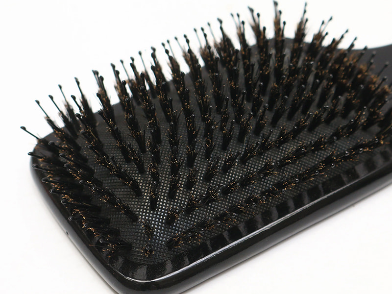 Natural Wooden Bamboo Detangling Paddle Brush