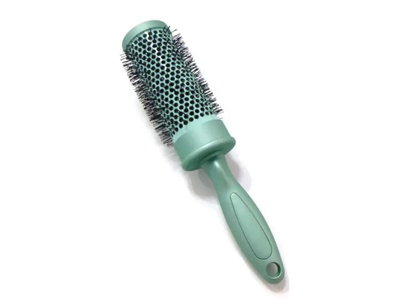 Round Aluminum Tuber Rubber Coating Brush ng Buhok