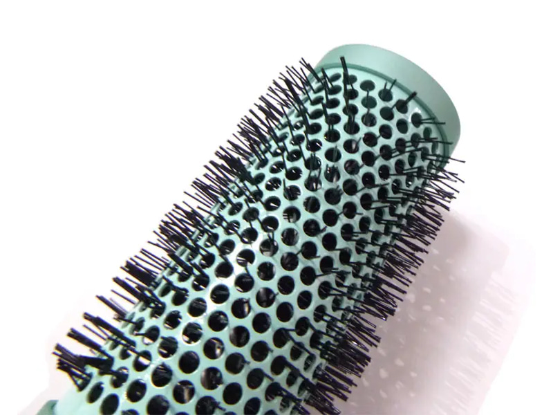 Round Aluminum Tuber Rubber Coating Brush ng Buhok